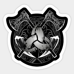 Mead and Fight, Viking, Norse Sticker